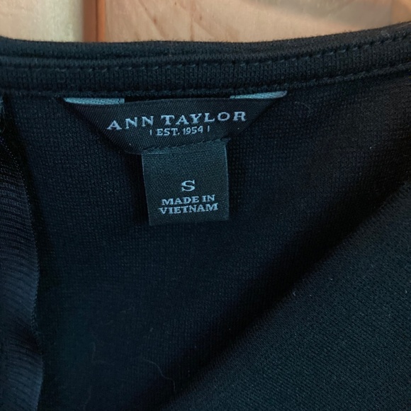 LAST CHANCE! Ann Taylor Black Dress Shirt - Picture 3 of 5